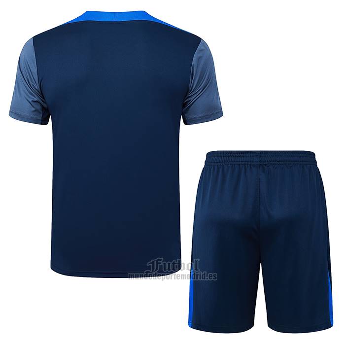 Chandal del Paris Saint-Germain Manga Corta 2025-2026 Azul - Pantalon Corto
